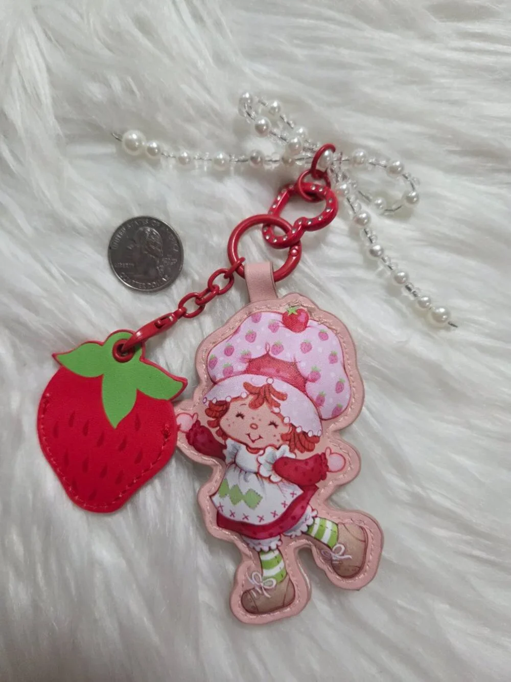 Strawberry Shortcake Keychain